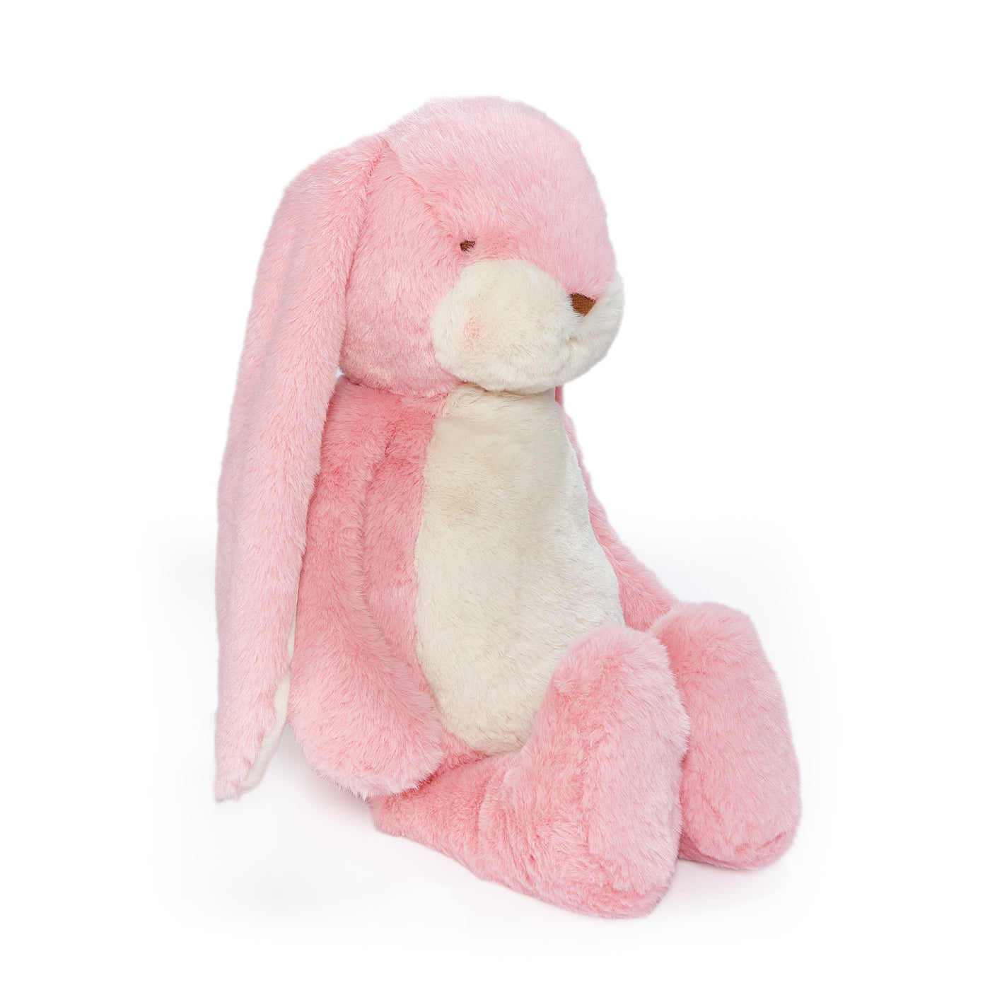 Personalized Big Floppy Bunny - Coral Blush - Give Wink