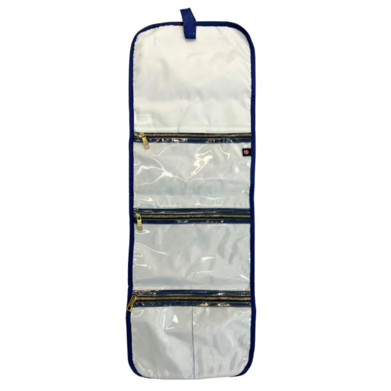 Personalized Chambray Blue Navy Hang Around - Give Wink