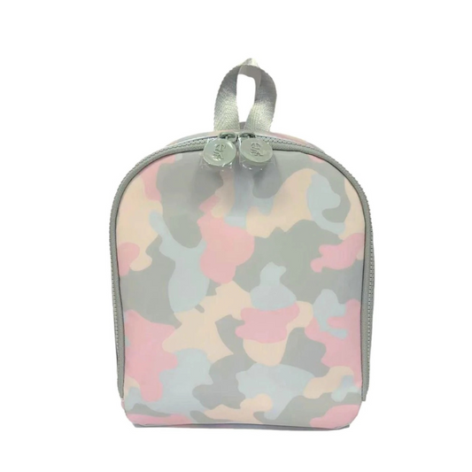 Personalized Nylon Pink Camo Lunch Sack - Give Wink