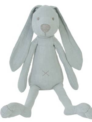 Stuffed Newcastle Classics Blue Linen Rabbit - Give Wink