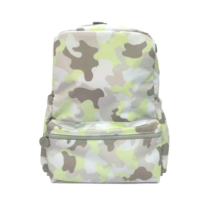 Personalized Nylon Green Camo Backpack - Give Wink