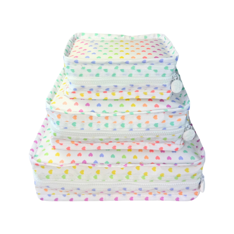Personalized Glossed Sweetheart Organizing Trio - Give Wink
