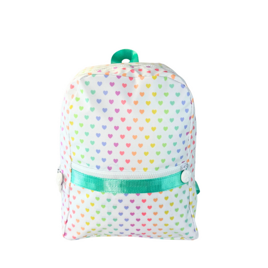 Personalized Glossed Sweetheart Small Backpack - Give Wink