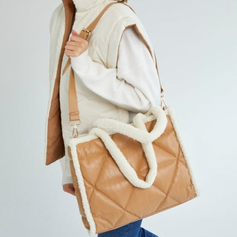 Verbier Tote - Tan - Give Wink