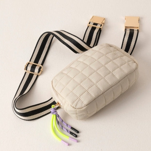 Ezra Belt Bag - Ivory - Give Wink