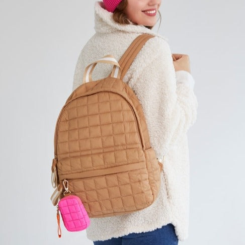 Ezra Backpack - Tan - Give Wink
