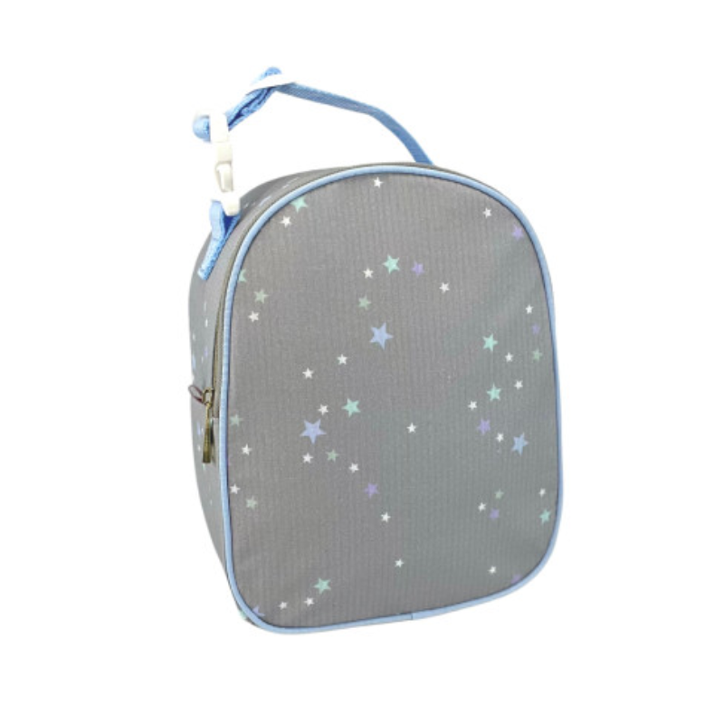 Personalized Seersucker Little Stars Lunch Box - Give Wink