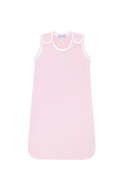 Pima Cotton Bubble Baby Sack Pink - Give Wink