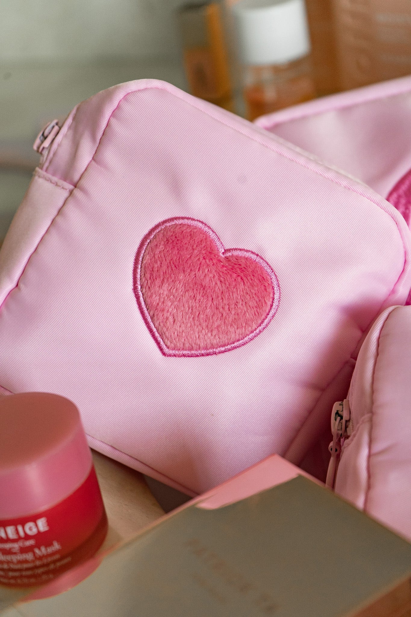 GW S Essentials Pink - VELVET HEART - Give Wink