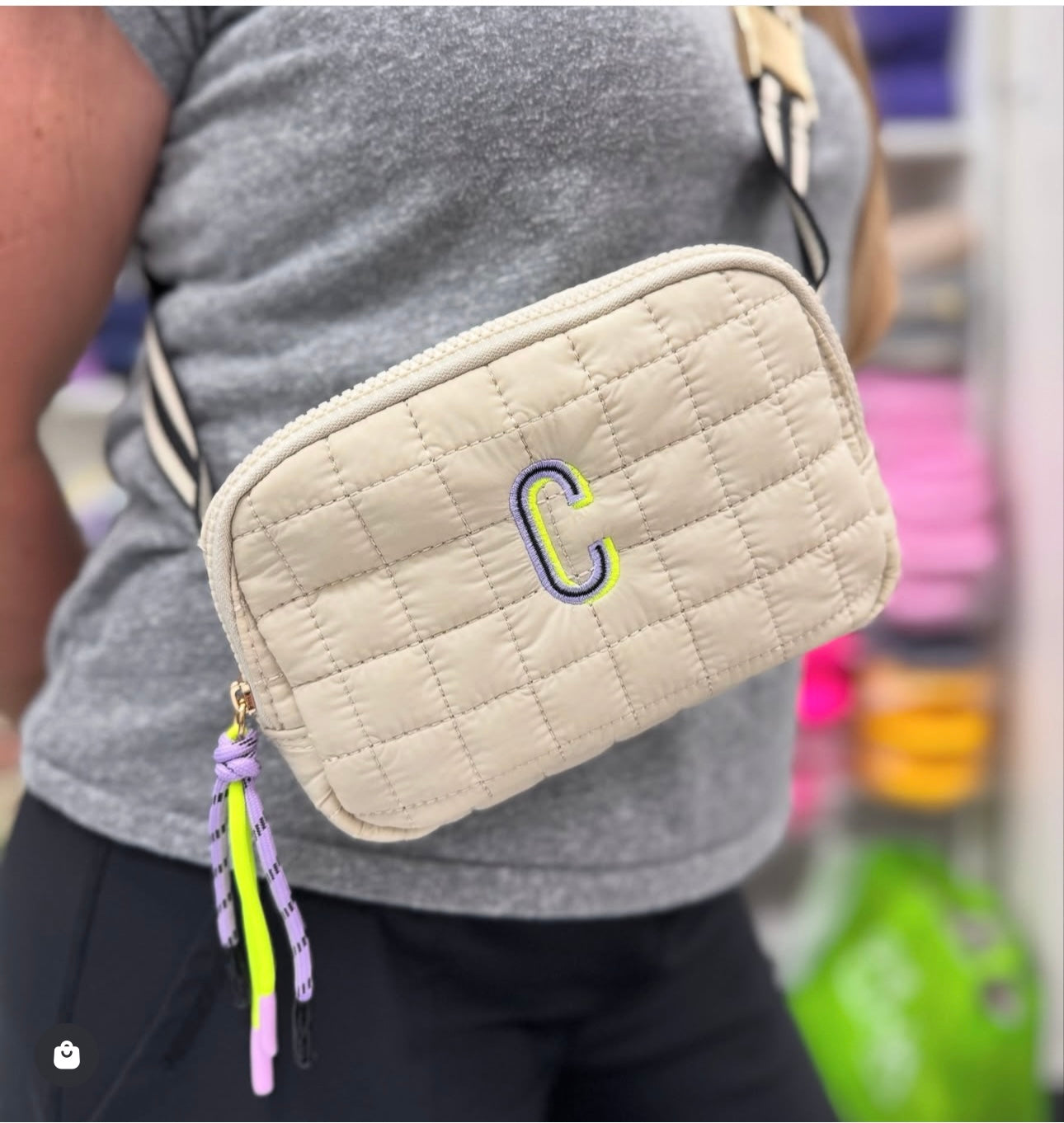 Ezra Belt Bag - Ivory - Give Wink