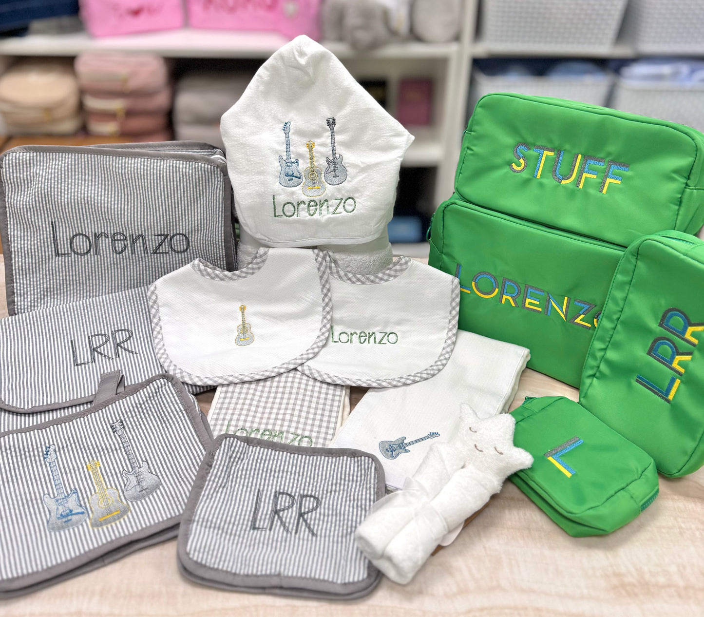 GW Essentials Nylon Pouch - Green - Give Wink