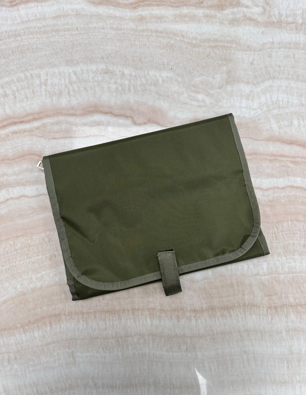 Personalized Nylon Olive Brass Hang Around - Give Wink