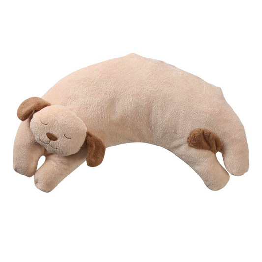 Personalized Puppy Curved Baby Pillow - Give Wink