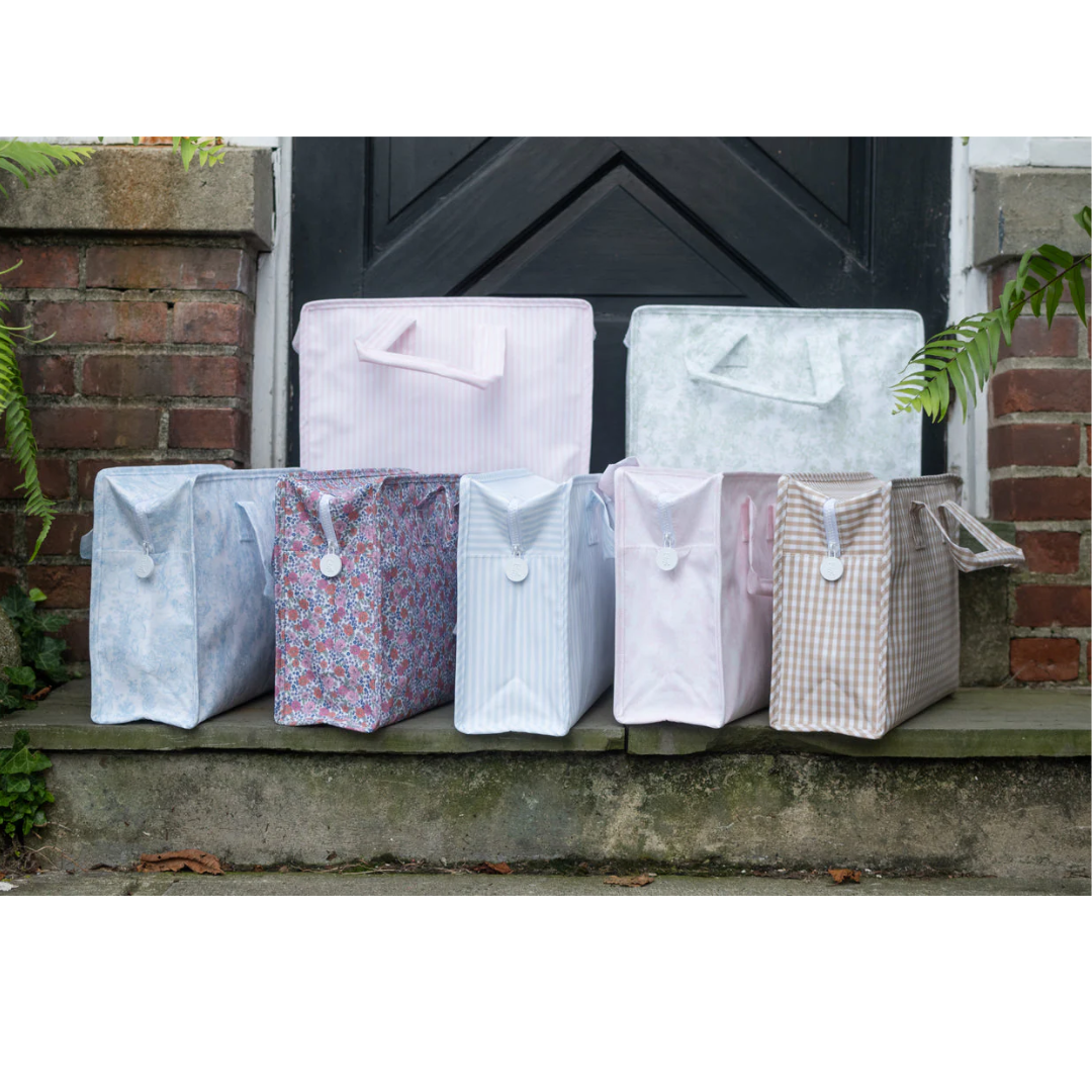 Fancy Toile Blue Girl Bundle - Give Wink