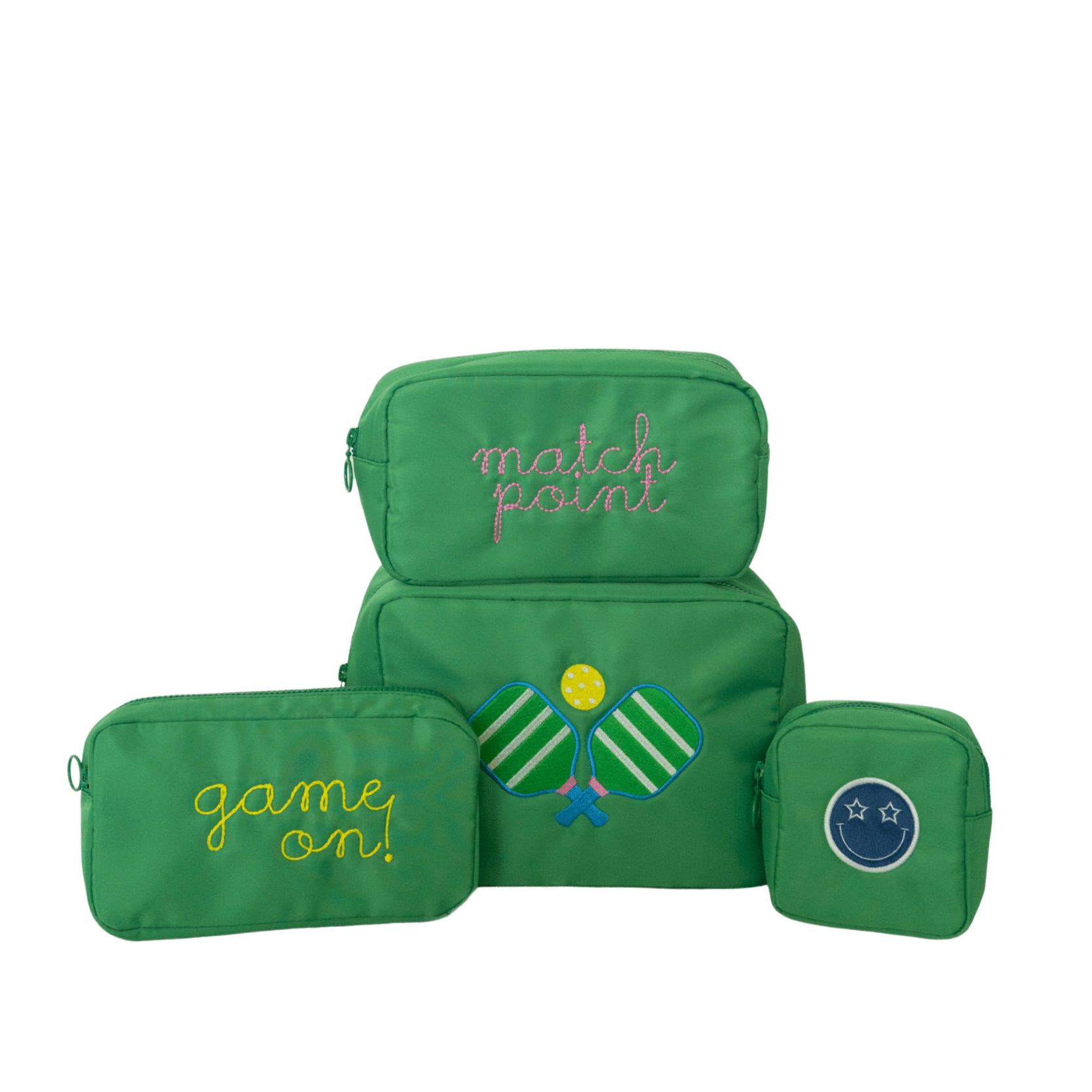 GW Essentials Nylon Pouch - Green - Give Wink