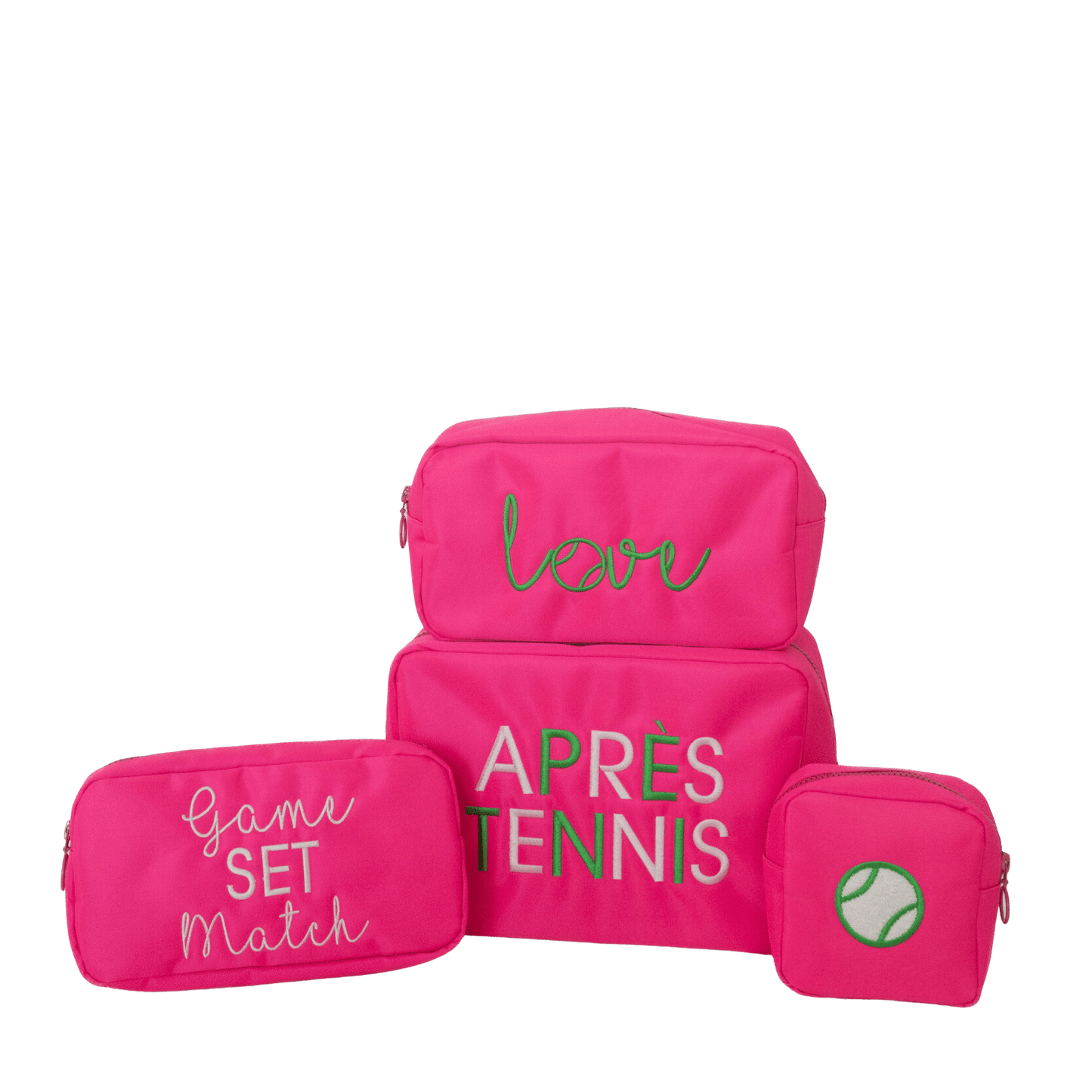 GW Essentials Nylon Pouch - Neon Pink - Give Wink