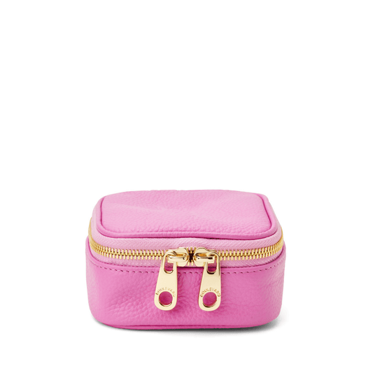 Leather Mini Jewelry Case - Give Wink