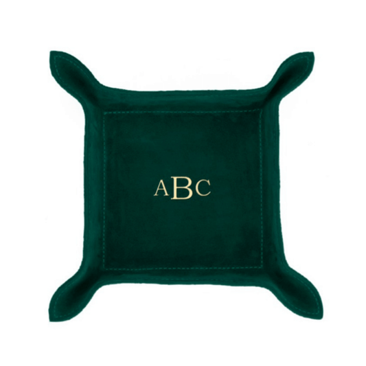Suede Valet Tray - Give Wink