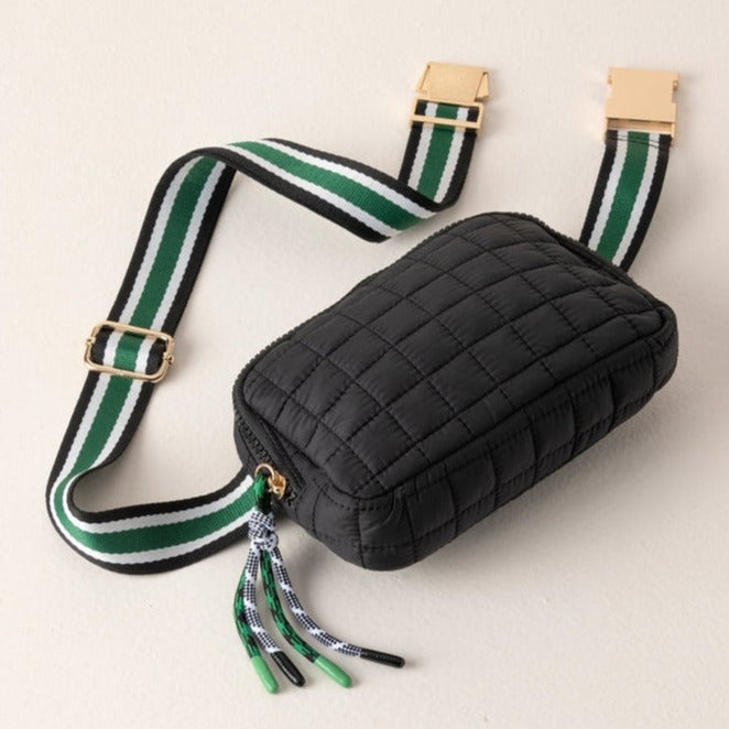 Ezra Belt Bag - Black - Give Wink