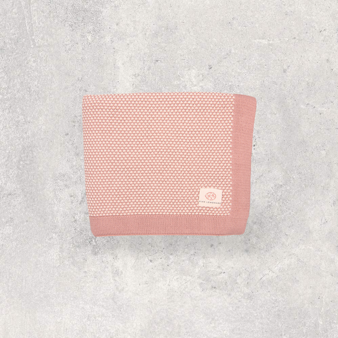 Knit & Lovie Set - Elegant Pink/Natural - Give Wink