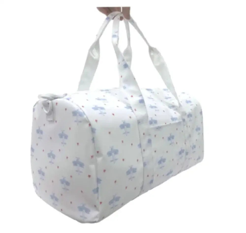 Personalized Nylon Airplane Duffel Weekender - Give Wink