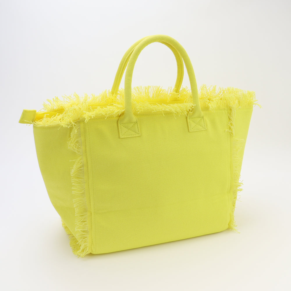 Canvas Beach Tote - Yellow - Give Wink