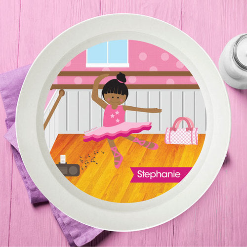 Ballerina Studio Personalized Kids Bowl - Give Wink