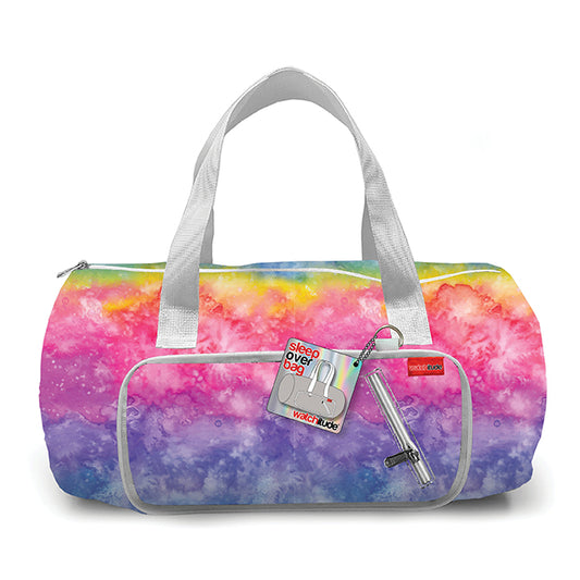 Lightweight Foldable Sleepover Bag - Tie Dye - Give Wink