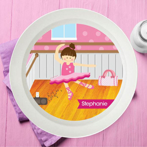 Ballerina Studio Personalized Kids Bowl - Give Wink