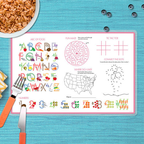 Ooh La La Paris Personalized Kids Placemat - Give Wink