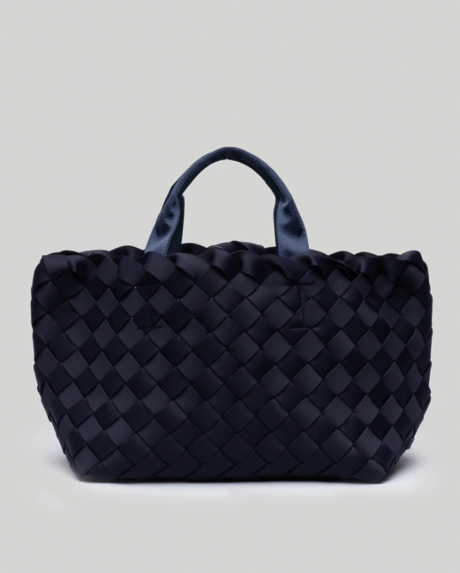 Naghedi Tangier Medium Tote - Ink Blue - Give Wink