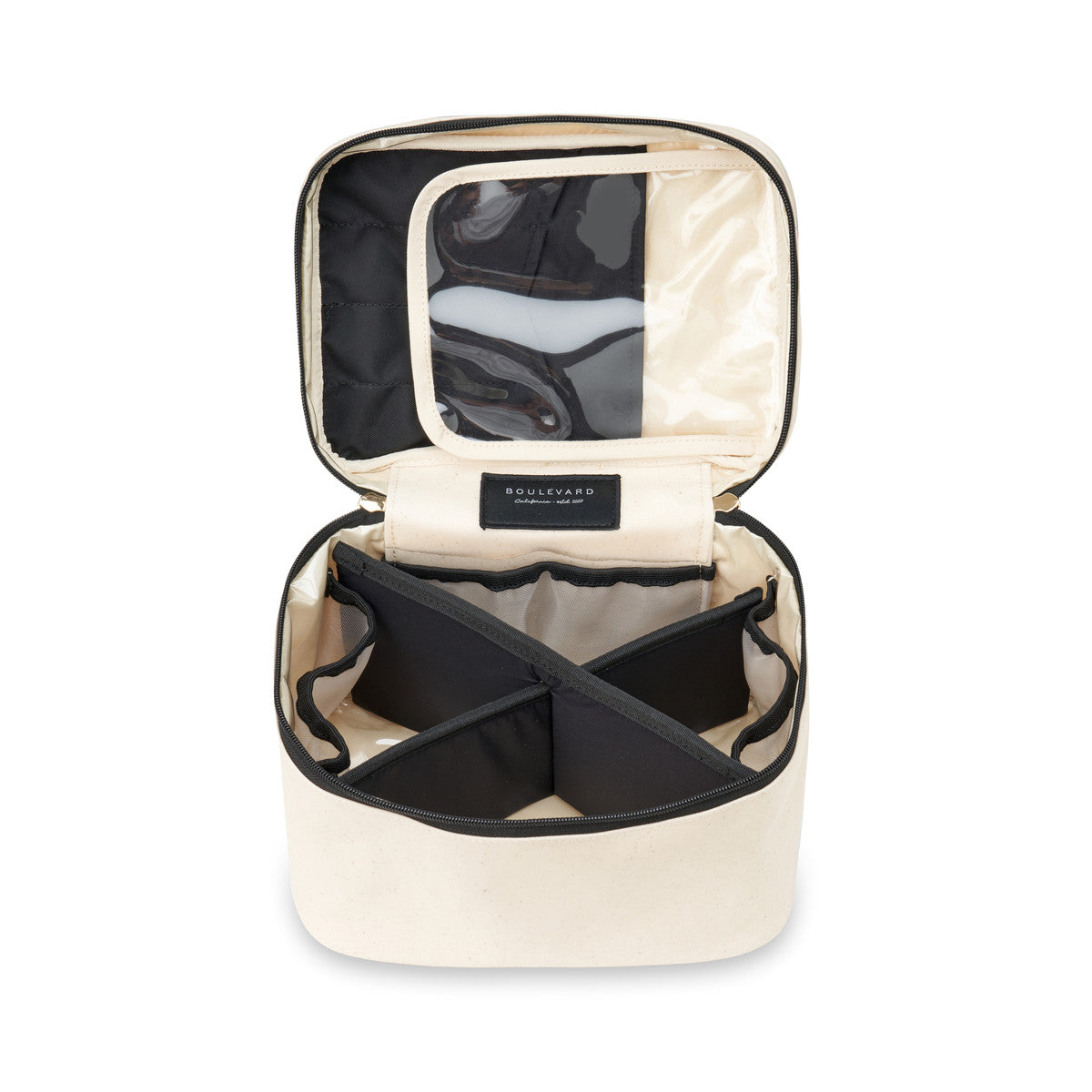 Canvas Train Case - Give Wink