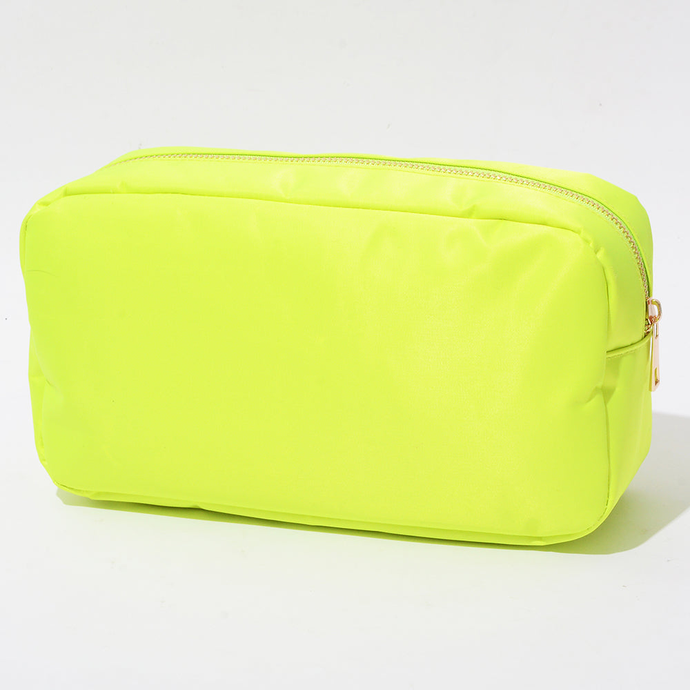 Essentials Nylon Pouch - Neon Yellow - Give Wink