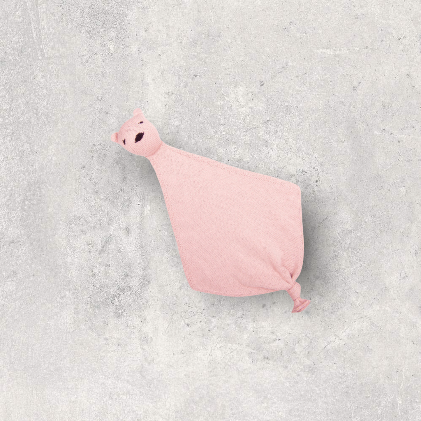 Knit and Lovie Set - Criss Cross Cameo Pink - Give Wink