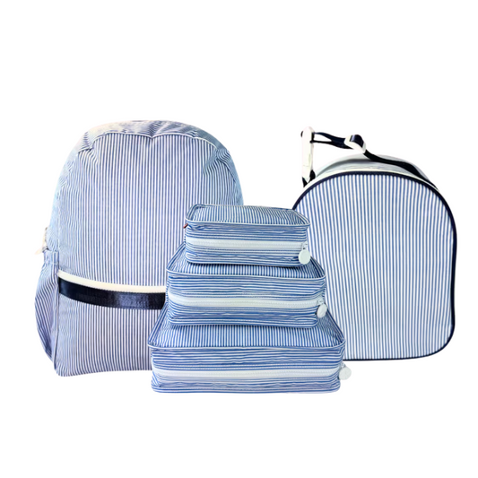 Too Cool for School Big Kid Bundle - Navy Glossed - Give Wink
