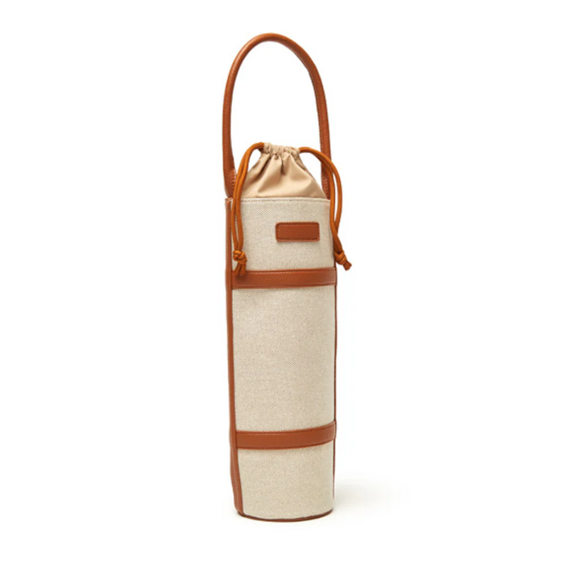 Canvas Single Wine Bag - Give Wink