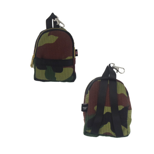Personalized Seersucker Camo Teeny Tiny Backpack - Give Wink