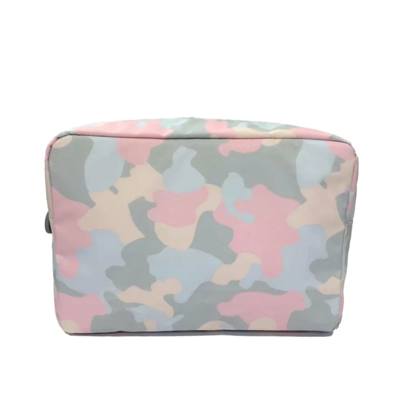 Personalized Big Glam Pink Camo Pouch - Give Wink