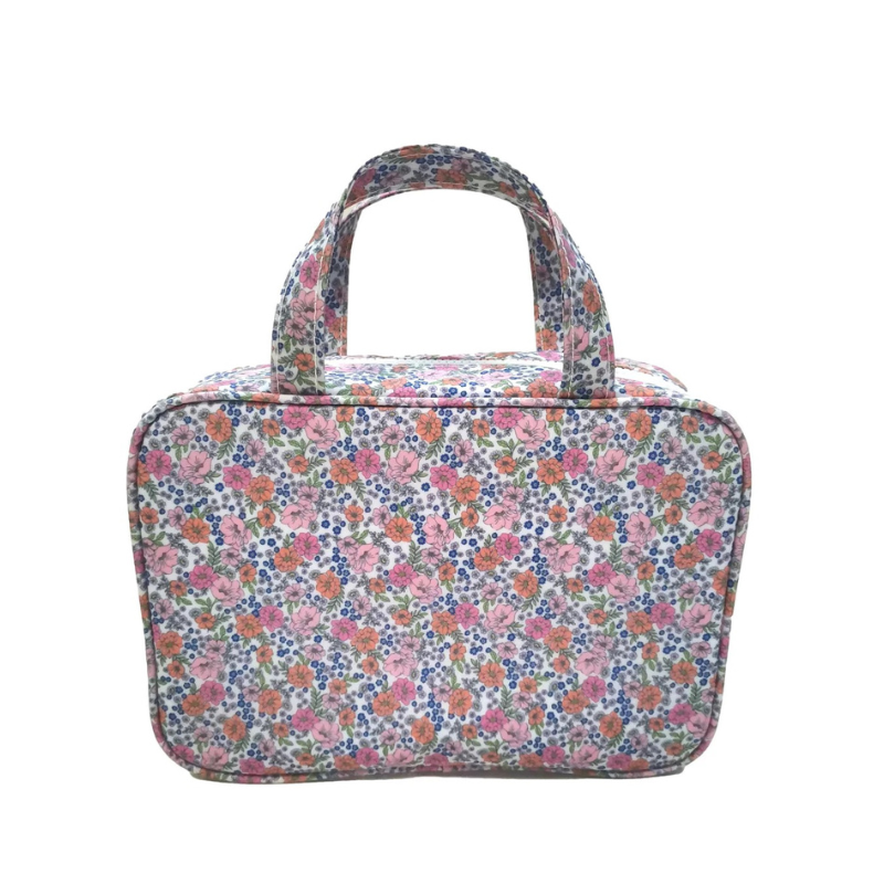 Personalized Nylon Floral Carry On - Give Wink