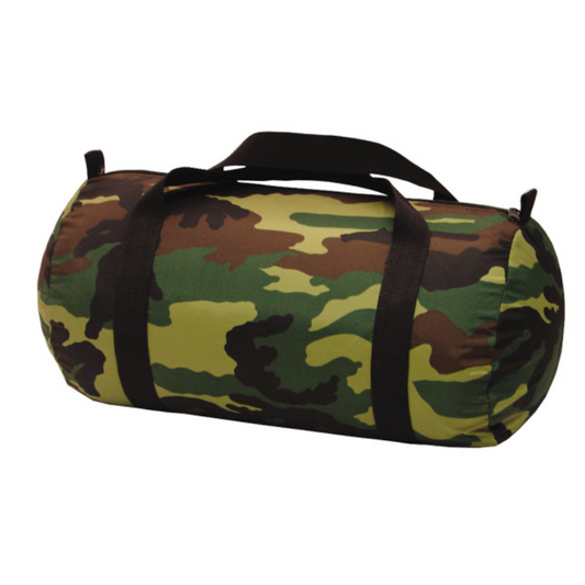 Personalized Seersucker Camo Duffel Bag - Give Wink