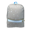 Personalized Seersucker Little Stars Large Backpack - Give Wink
