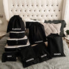 Canvas Travel Pack - Black/White - Give Wink
