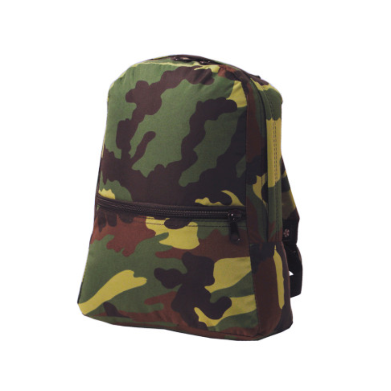 Personalized Seersucker Camo Small Backpack - Give Wink