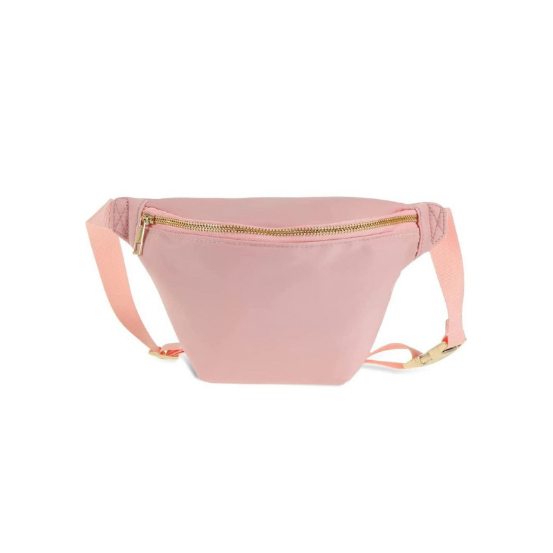Essentials Small Nylon Fanny Pack - Rose - Give Wink