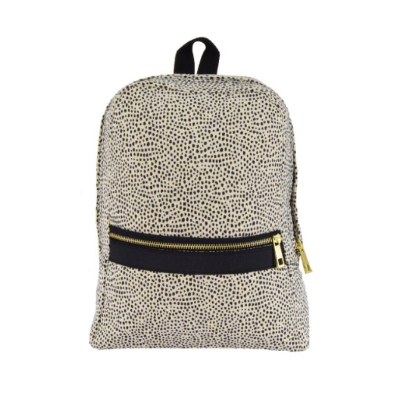 Personalized Seersucker Cheetah Small Backpack - Give Wink