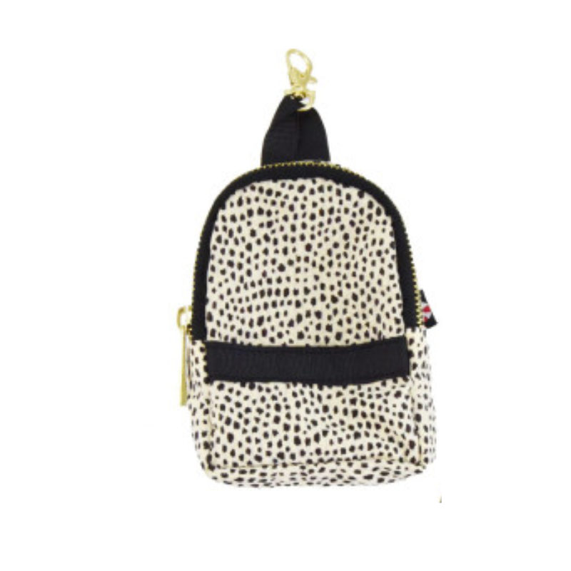 Personalized Seersucker Cheetah Teeny Tiny Mini-Backpack - Give Wink