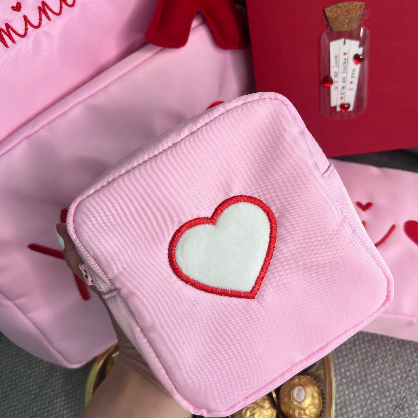 GW S Essentials Pink - TERRY HEART - Give Wink