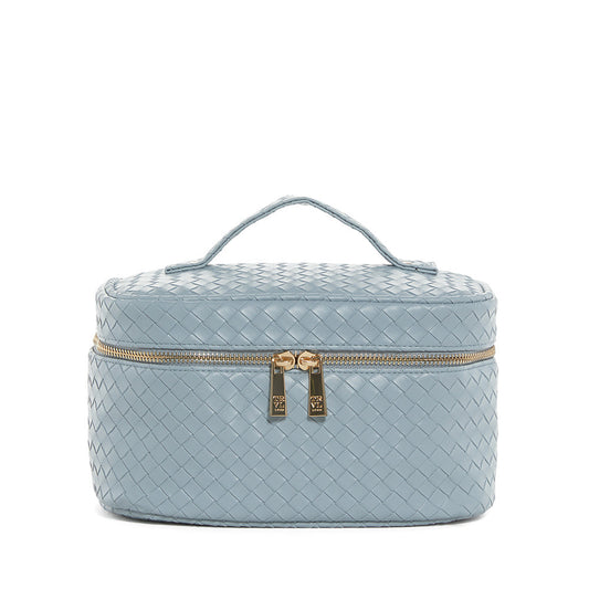 Personalized Bleu Luxe Toiletry Case - Give Wink