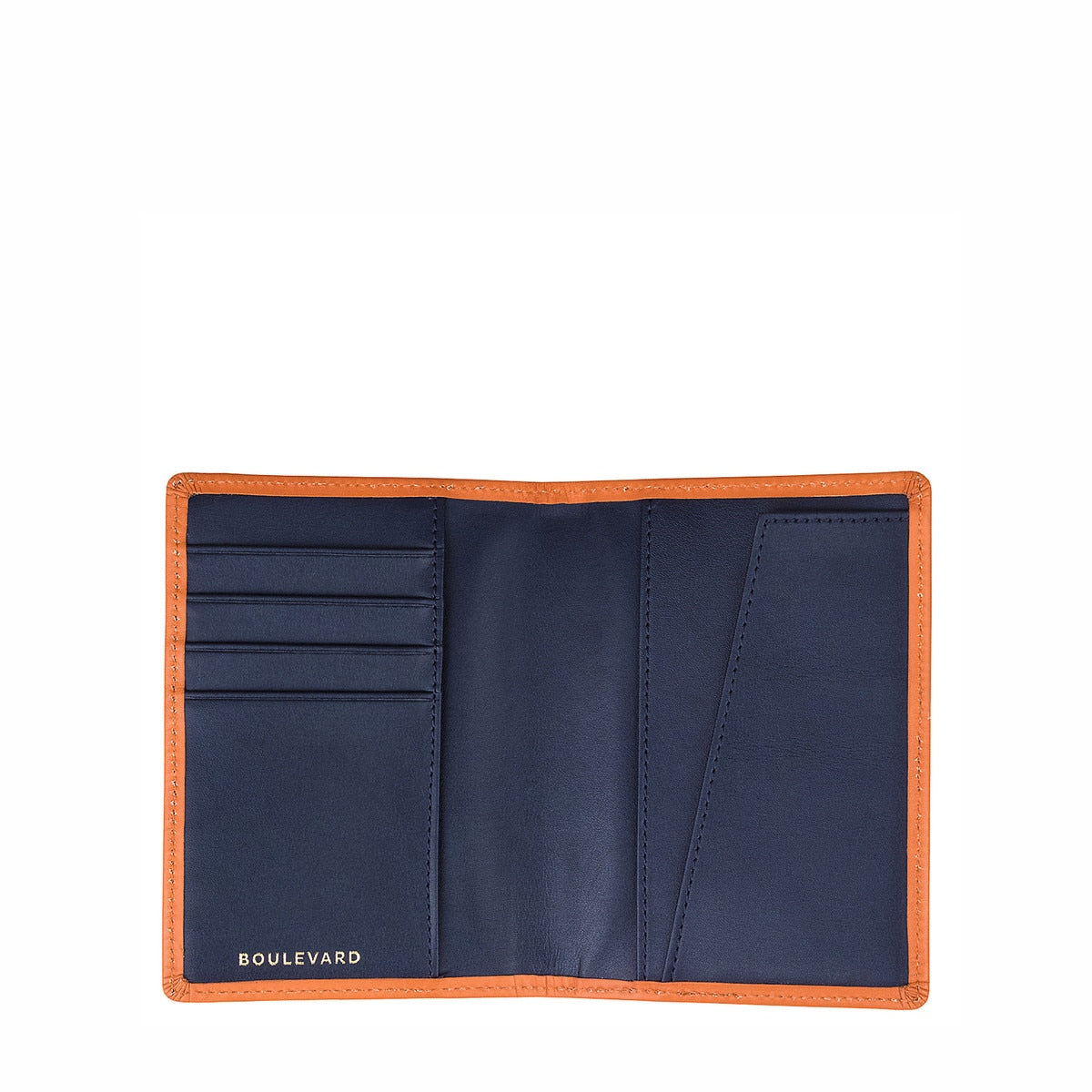 Leather Passport Holder - Give Wink