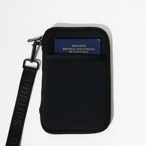 Neoprene Passport Wallet - Give Wink
